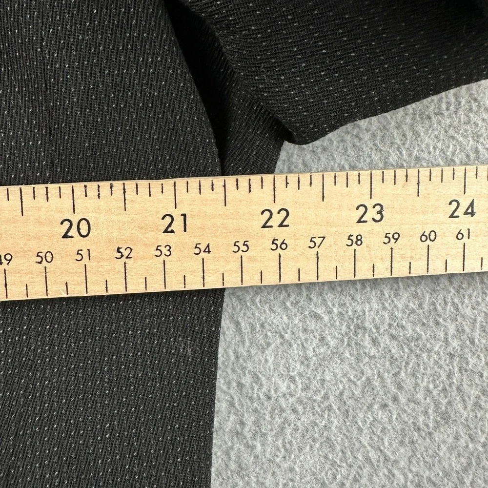 Donna Karan Blazer Mens 42 Black Sartoriale Wool Rayon Made in Italy‎ Sport Coat